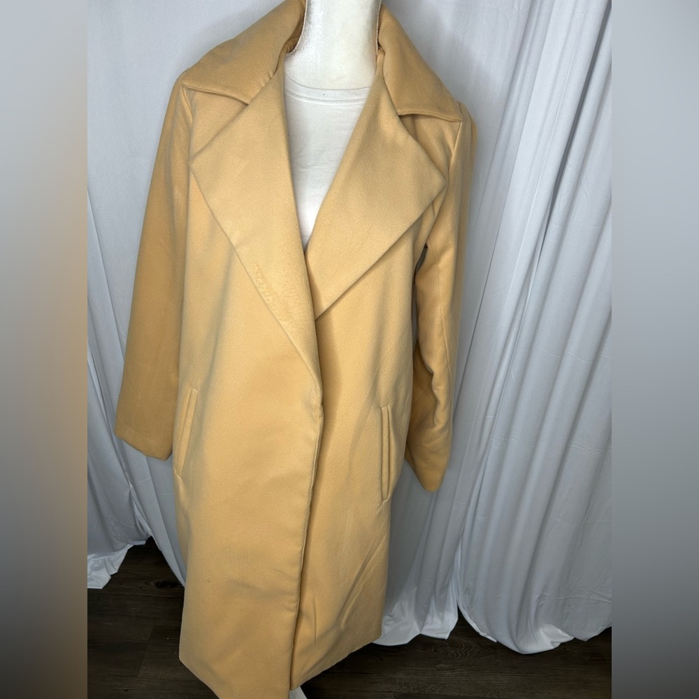 Fashion Nova Camel Coat